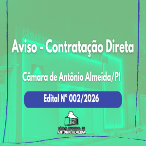 AVISO DE CONTRATAÇÃO DIRETA Nº 002/2026